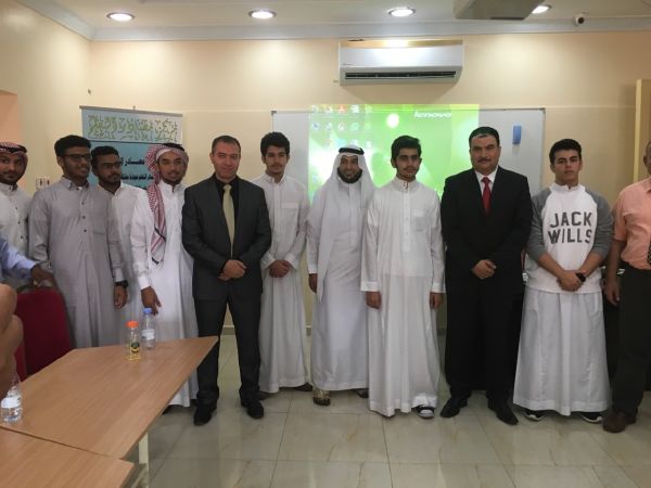 المركز الأول في مسابقةTalented speakers